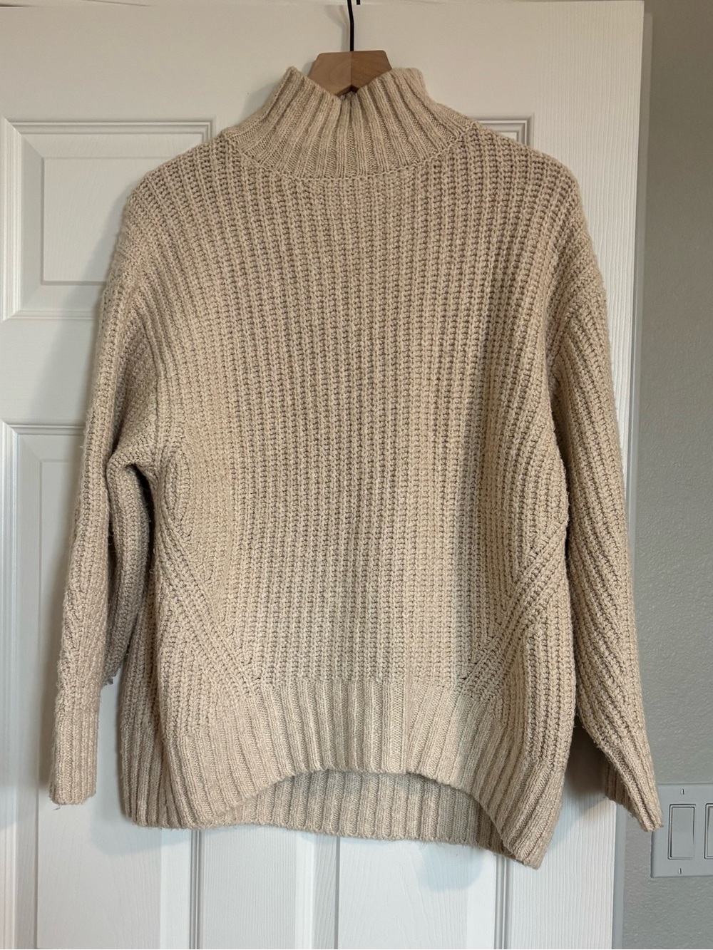 Maeve by Anthropologie The Dakotah Oversized Turtleneck Sweater